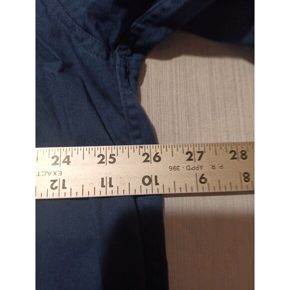 Harley Davidson Button Up Short Sleeve Shirt Men's XL Blue/Gray Skulls - Picture 6 of 7